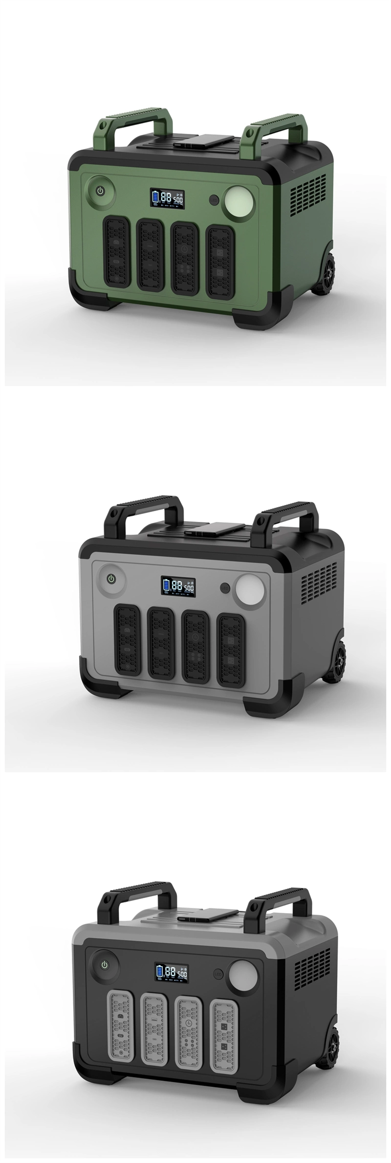 3kw Portable Power Source Rechargeable Battery Solar Energy Generator Portable Power Station for Outdoor Camping Travel