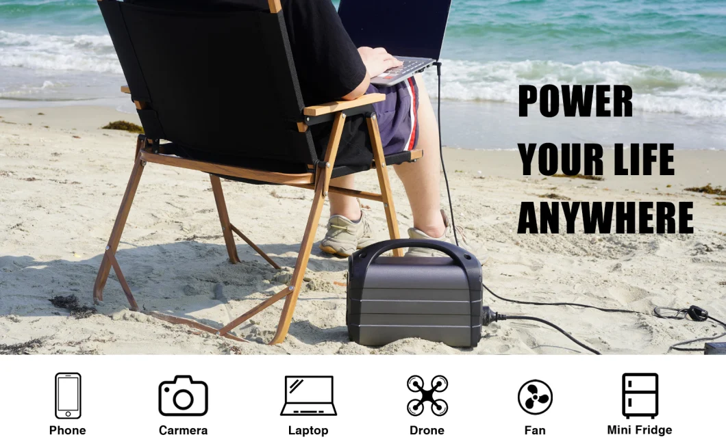 Quick Charge Solar Power Generator 621wh/700W Portable Power Station