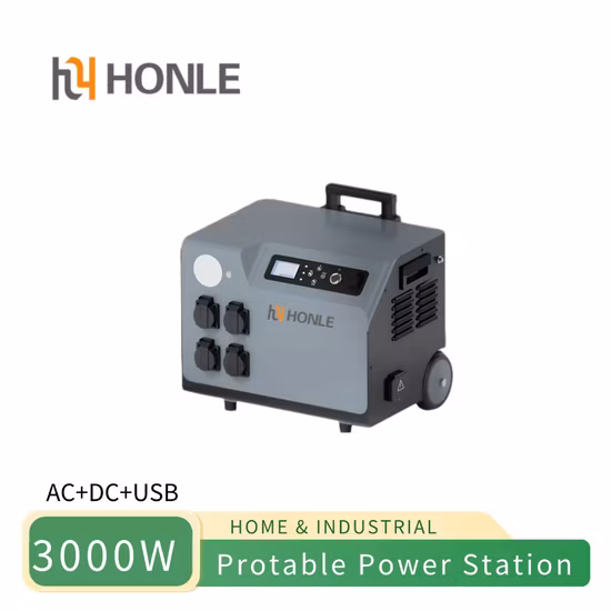 central eléctrica portátil de la batería recargable de 20ah 200W para acampar que va de excursión Surival