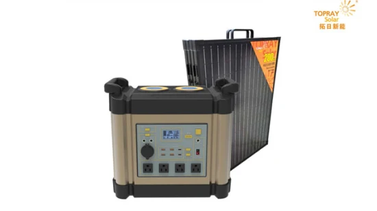 Topray Solar AC 300W, 600W, 1000W, 2000W, 2500W, 5000W para uso doméstico en exteriores Estación de energía solar para paneles solares en exteriores